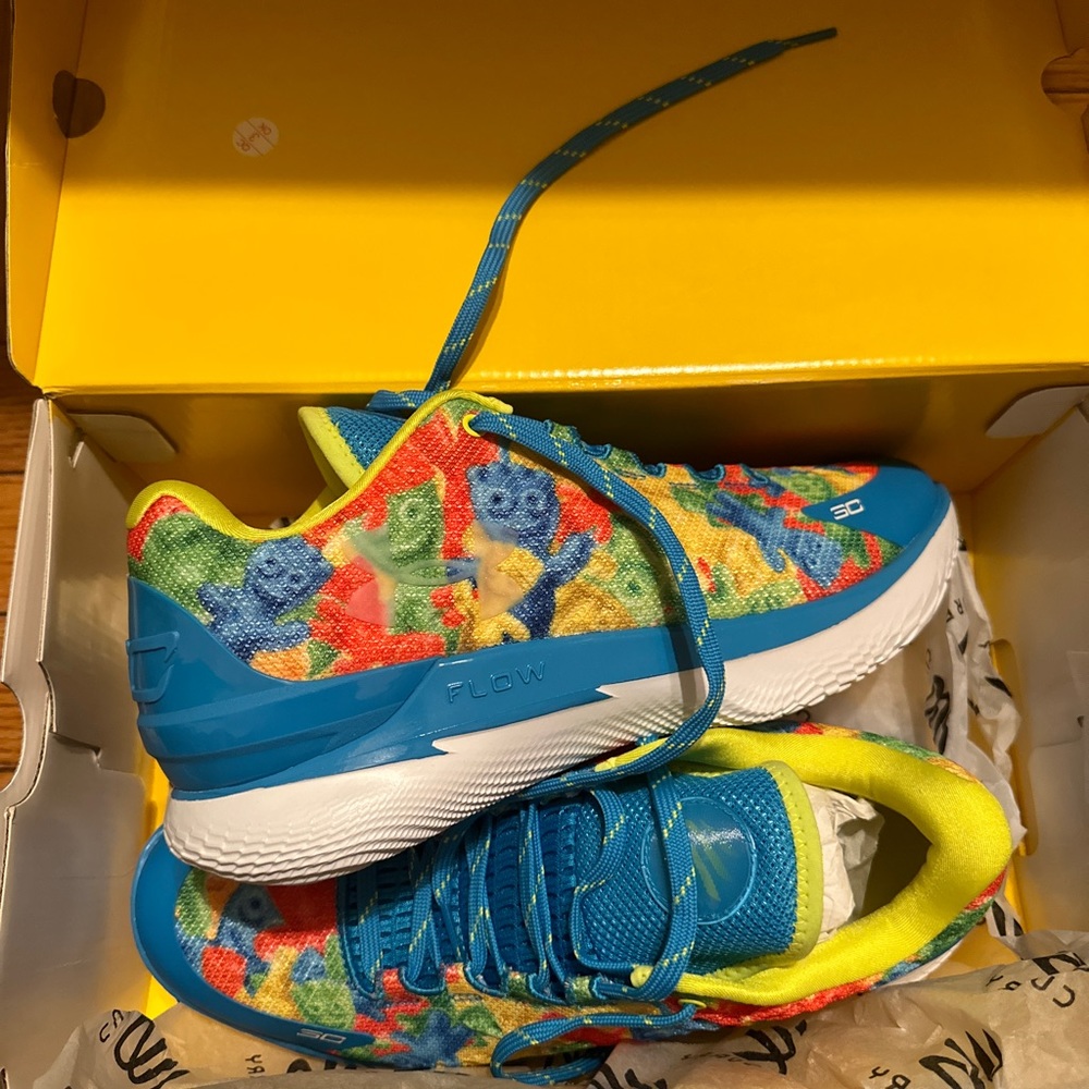 Under Armour Curry 1 Low FloTro x Sour Patch Kids - US Men's Size 9.5